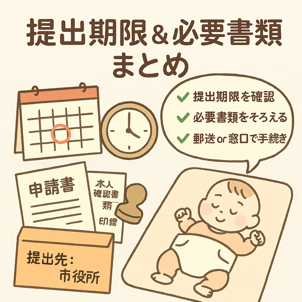 【出生届】提出期限はいつまで？手続き方法と必要書類まとめ